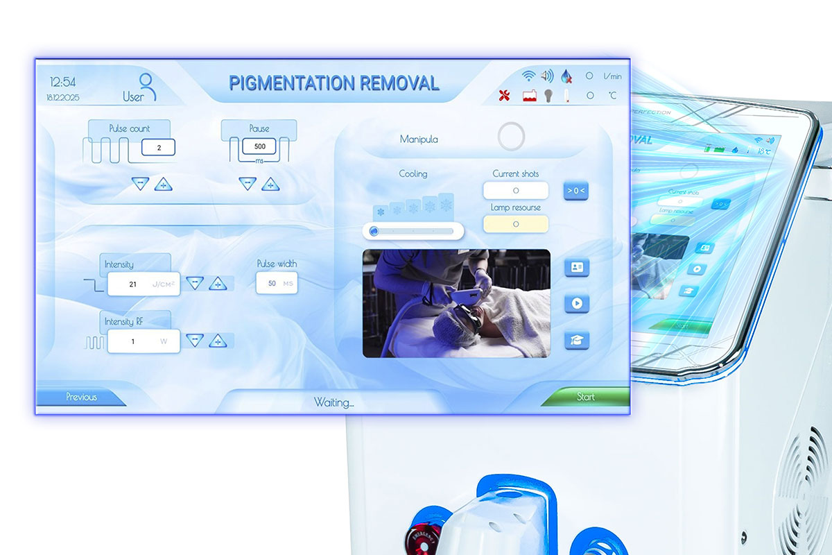 Multifunkční přístroj na fotoepilaci IP-100 Light Pro Smart 5